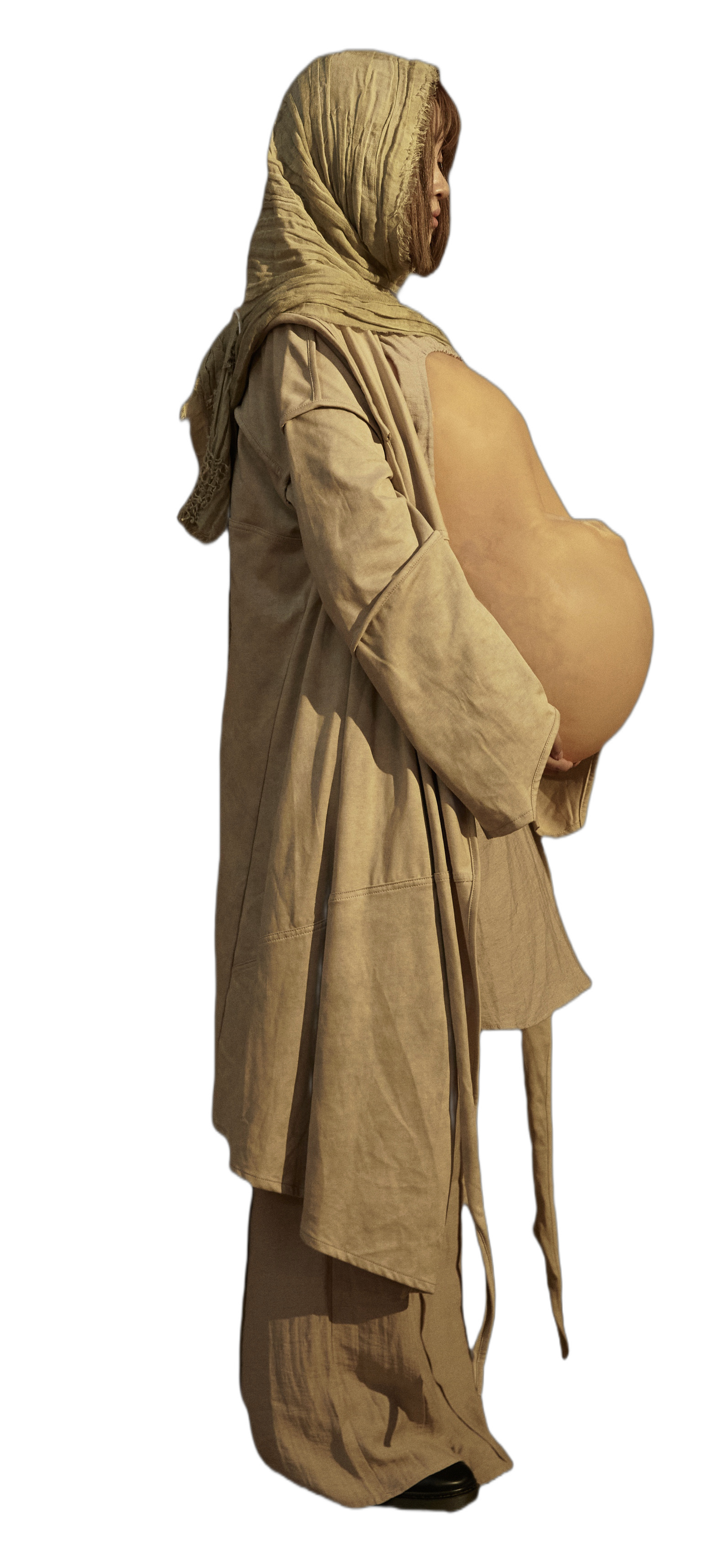 Full-body view of a speculative organ wearable from NEO-Organ Origin.